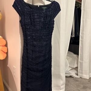 Navy blue Ralph Lauren dress